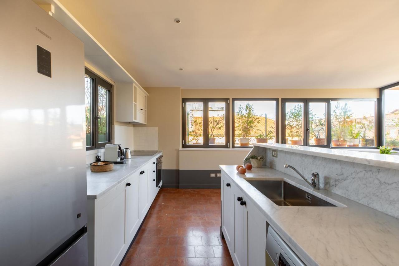 Ferienwohnung Iflat Magical Flat By The Tiber Rom Exterior foto