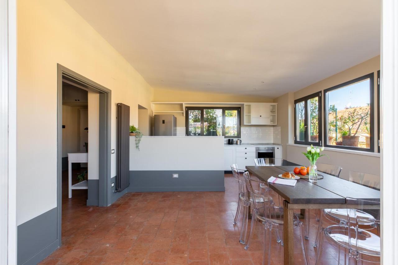 Ferienwohnung Iflat Magical Flat By The Tiber Rom Exterior foto
